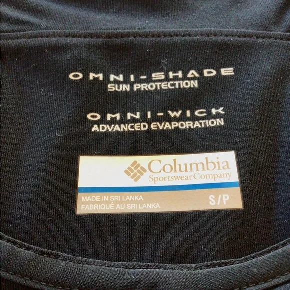 COLUMBIA, LIKE NEW! OMNI SHADE RACERBACK SUN PROTECTIVE SPORT DRESS BLACK - Picture 7 of 10
